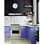 Infinity Instruments Round Retro Periwinkle Wall Clock, Aluminum, 9.5" (10940VP)~#|#~294641FE-BF51-4E09-80BB7CF8686D86BF_sc7