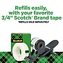 Scotch Clip & Twist Desktop Dispenser w/Tape, Clear (7100191798)~#|#~2947EF7D-7111-4D28-AB3382D296169674_sc7