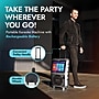 Dolphin® Audio Bluetooth Portable Karaoke Speaker with 14.1" Touchscreen and Wireless Microphone (KB-85R)~#|#~294C6496-C716-442A-A31AE28F4C16959E_sc7
