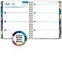 2026-2027 Excello Brands 8.5" x 11" Academic Weekly & Monthly Planner, Paperboard Cover, Teal Floral (FSHN-AY26-8511-17)~#|#~294D0841-7FBE-4C1E-BD0B4FF759AD200C_sc7