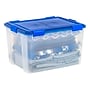 Iris 74 Quart Element Resistant Ultimate Clear Plastic Latching Storage Bin, Clear, 3/Pack (500142)~#|#~2951C87D-5067-4DC1-88CE2142E887CEF3_sc7