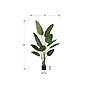 Monarch Specialties Inc. 60" Artificial Bird Of Paradise Tree in Pot (I 9570)~#|#~2955ECD8-53DD-4723-B0CB150344991598_sc7