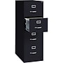 Lorell Commercial 4-Drawer Vertical File Cabinet, Legal Size, Lockable, 52"H x 18"W x 26.5"D, Black (LLR60198)~#|#~295AF71E-AC87-42C7-B259B7746274FFC7_sc7