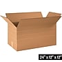 12" x 24" x 12"'' Multi Depth Shipping Boxes, 32 ECT, Brown, 25/Bundle(MD241212)~#|#~295B2C55-10D9-4D4A-B899F4C00FA2B4C7_sc7
