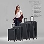 DUKAP Discovery 4-Piece Hardside Spinner Luggage Set, TSA Checkpoint Friendly, Blacj (DKDISSMLXL-BLK)~#|#~29639A49-7BD3-4AC2-A4BAB458624CD313_sc7