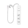 Philips 4' Extension Cord, 3-Outlet, White (SPC9034WB/37)~#|#~29648301-8802-4218-A8A4939103D066E7_sc7