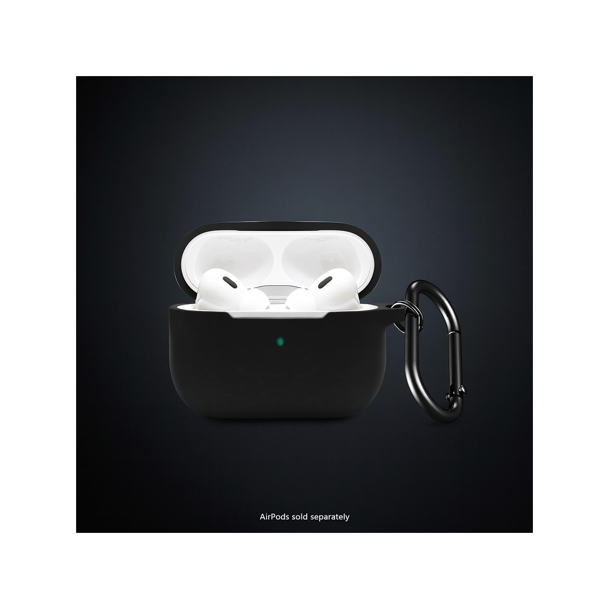 SaharaCase Venture Series Silicone Case Kit for AirPods Pro 3, Anti-Shock Material, Scorpion Black (HP00208) Sansujyuku sansujyuku.com