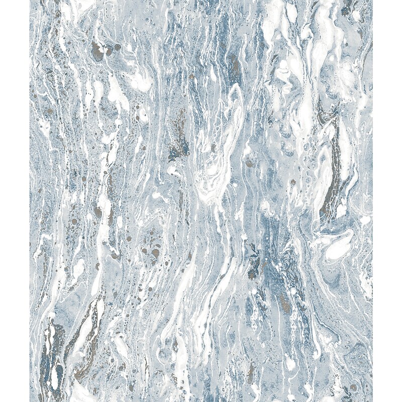 York Wallcoverings Marble Seas Peel and Stick Wallpaper (RMK11279WP) image 1
