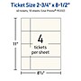 Avery Integrated Cards, 2-1/2" x 2-1/2", Matte Ivory, 40/Pack (95332)~#|#~296E0C0F-0D2C-49DD-A268E0B4E2F1F431_sc7