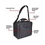 USA Gear S Series S23 Console Travel Bag for PlayStation 5, Black/Blue (GRSLS23110BLWS)~#|#~2970939F-5891-47B8-B2013B982E00C6D0_sc7