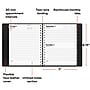 2027 Staples 7" x 8.75" Daily Appointment Book, Assorted Colors (ST12936-27)~#|#~29725814-1526-49F9-B00A721B66CD4C33_sc7