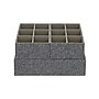 Household Essentials Drawer Organizers, Graphite, 3/Pack (752-1)~#|#~2975A5AD-ACDC-4D9E-9C7E5F171F53B3BE_sc7