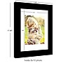 Amanti Art 8" x 10" Polystyrene Picture Frames, Brushed Black (A42678301058)~#|#~29790EAE-ACCE-47C6-BFF19F95BBCC0889_sc7