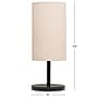 Excello Brands Wellness Series LED Desk Lamp, 14", with USB Port, Black (EGP-DL-15-BLK)~#|#~297D36EC-2515-4CC8-AC374DFEC3A83F50_sc7