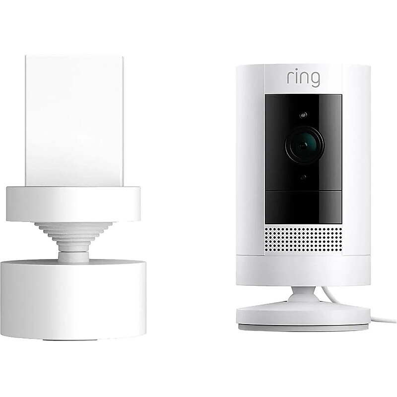 Ring Indoor/Outdoor Pan-Tilt Mount for Stick Up Cam Plug-In, White (B0946D128Y) image 1