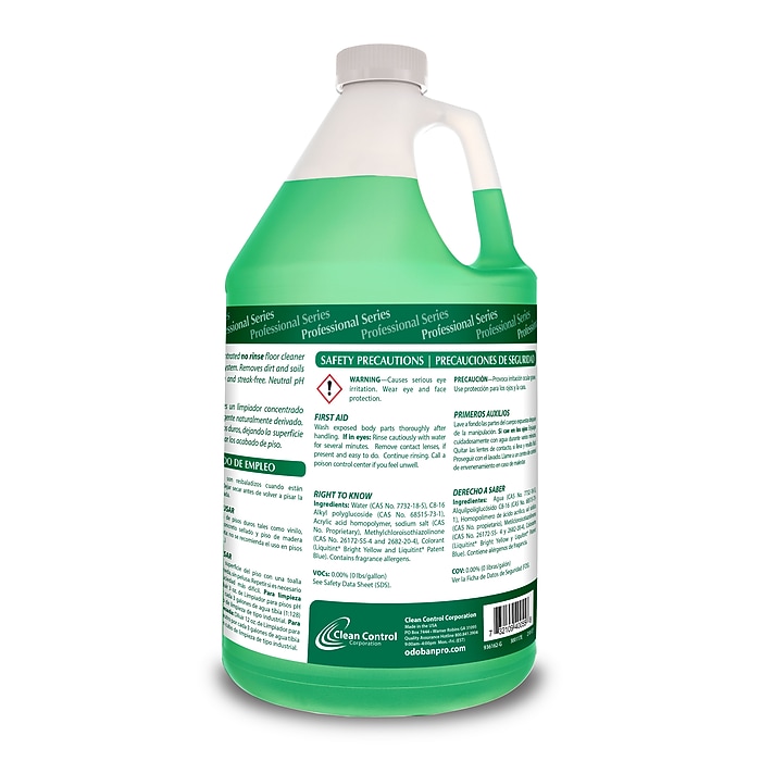 OdoBan Professional Floor Cleaner, Citrus Scent, 1 Gallon (936162