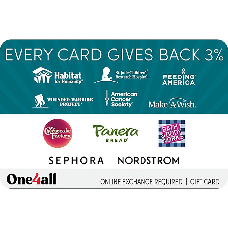 One4all Giving Good Hope $200 Gift Card (1029090B20000) image 1