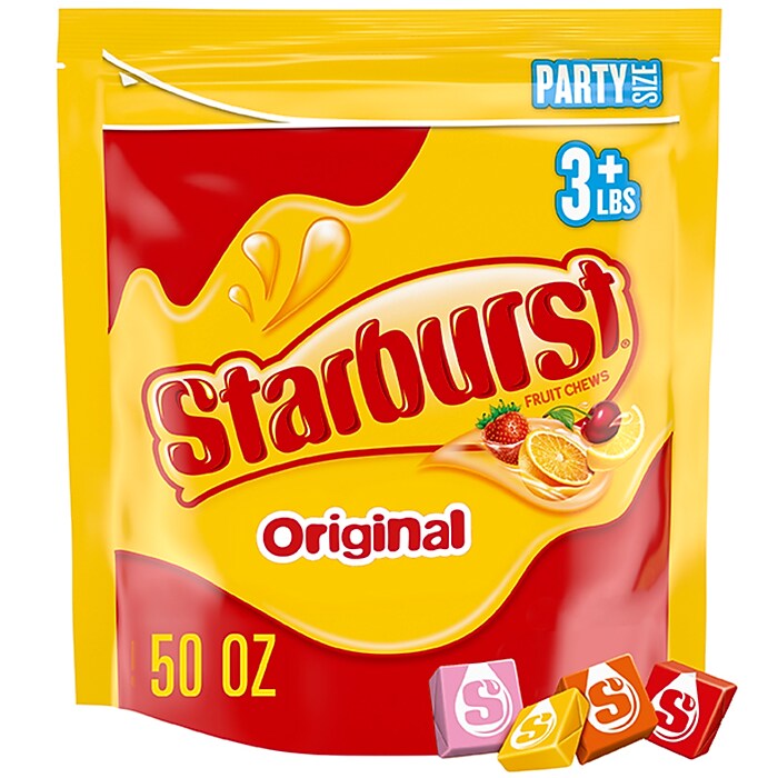 Starburst Original Fruit Chews, Assorted Flavors, 50 oz. (WMW28086