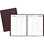 2027 AT-A-GLANCE 8.25" x 11" Weekly Appointment Book, Faux Leather Cover, Wine Stone (70-950-50-27)~#|#~29A00D80-6896-497E-B8010C21CE475B90_sc7