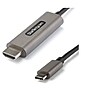 StarTech HDMI to USB C Audio/Video Adapter, Male to Male, Gray/Black (CDP2HDMM4MH)~#|#~29A32170-35C5-4D39-8EBB378C5C17C18A_sc7