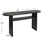 Storied Home Sturdy Firwood Console Table, Black (EC1756)~#|#~29A3AB19-C155-4EA3-B0B70C4C145055E6_sc7