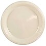 JAM PAPER 7" Plastic Plates, Ivory, 80 Plates/Pack (7255320682g)~#|#~29AC31AD-6D46-4609-8B18D98529A09A94_sc7