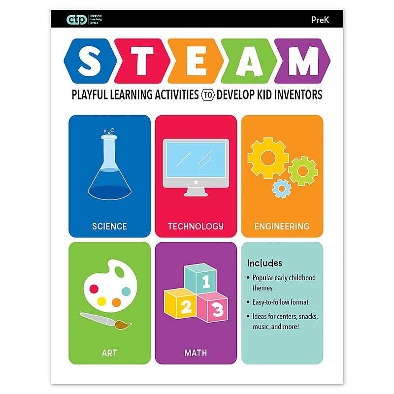 Creative Teaching Press STEAM Learning Activities Workbook image 1