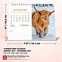 2027 BrownTrout Highland Cows 7.5" x 6" Monthly Wall Calendar, Assorted Colors (9798330716272)~#|#~29B76048-A030-408A-AC24F8D667148F93_sc7