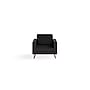 Safco Resi Vinyl Lounge Chair, Black (1732RESFEET4PKBL)~#|#~29BB017D-082B-4146-B34914BB71728B25_sc7