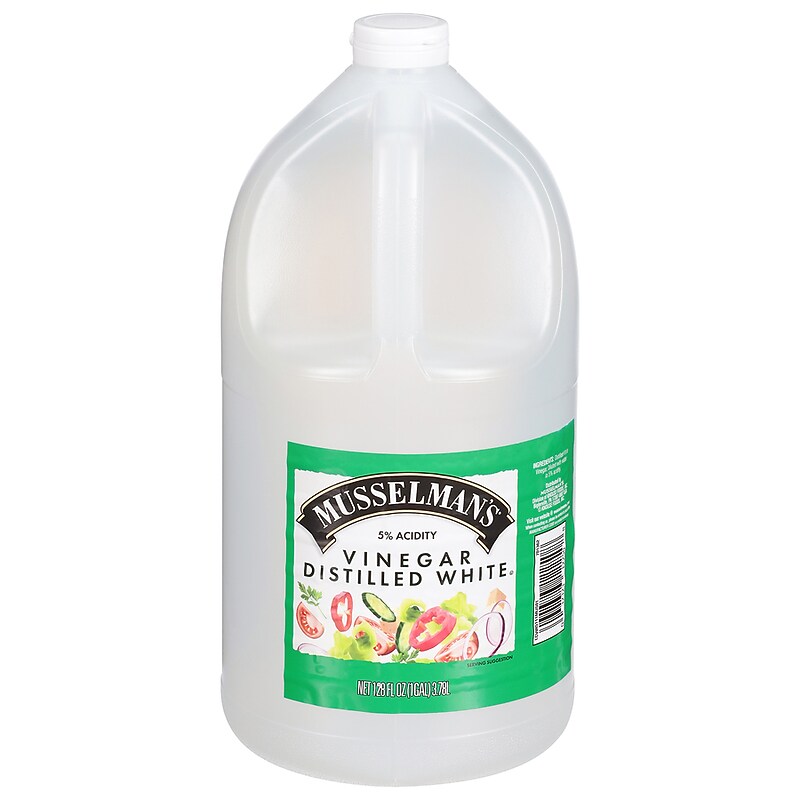 Musselman’s Distilled Vinegar, 128 oz., 4/Pack (551666/11MUS01) image 1