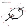 Sunny Health & Fitness Olympic Hex Trap Bar, Black/Red (OB-TRAP)~#|#~29C2C05C-239C-4F35-9B01B248DDA2285A_sc7