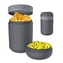 bentgo Insulated Snack Container, Dark Gray, 20 oz. (BGSNKCP-DG)~#|#~29C87266-AA2E-4727-97FA52733C4B3A80_sc7