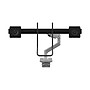 Humanscale Adjustable Dual Arms, Up to 28" Monitor, Silver (M82HGS)~#|#~29CD4CEC-42F4-4940-B1402905D249899D_sc7