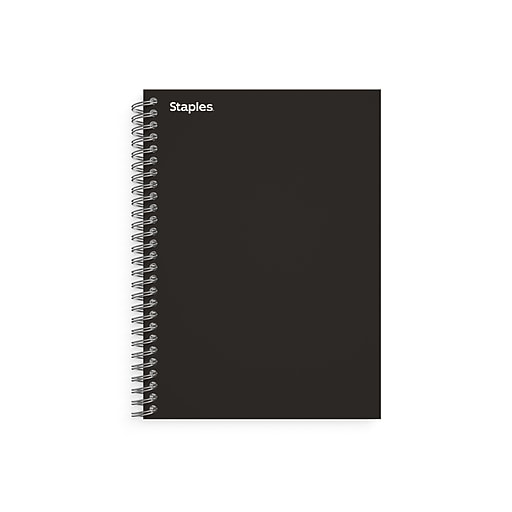 Staples Premium 1Subject Notebook, 4.38" x 7", College Ruled, 80