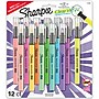 Sharpie Clear View Highlighter, Chisel Tip, Assorted Ink, 12/Pack (2149296)~#|#~29CF8F70-410F-43BE-85BF83BAAC67D0CD_sc7
