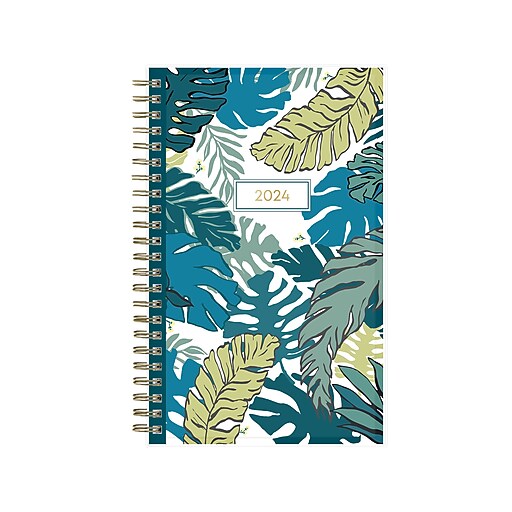 2024 Blue Sky 5" x 8" Weekly & Monthly Planner, Multicolor (13727524