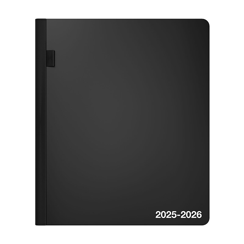 2025-2026 Staples 7" x 9" Academic Weekly & Monthly Planner, Assorted Colors (ST14255-25) image 1