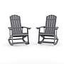 Flash Furniture Savannah All-Weather Poly Resin Wood Adirondack Rocking Chair, Gray, 2/Pack (JJC14705GY2)~#|#~29D37954-D7D8-42C8-98AEE09383531888_sc7