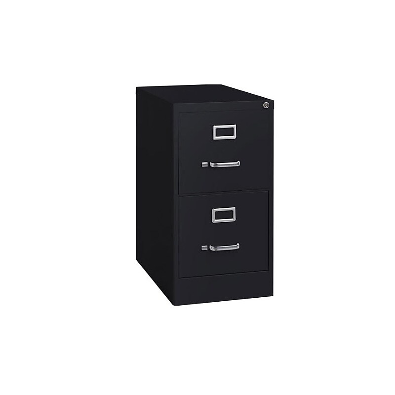 Lorell Commercial-grade Vertical File, Black, 22" image 1