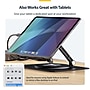 StarTech Telescopic 8.6" x 10.2" Aluminum Adjustable Laptop Stand Silver (ATFR-LAPTOP-RISER)~#|#~29D8917E-EF29-4D4C-963D0CD4626AD273_sc7