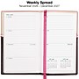2027 Excello Brands 3.5" x 6" Weekly & Monthly Standard Planner, Paperboard Cover, Pink/Black (PKT-CY27-PK-PEN)~#|#~29DA7C3C-0570-4214-8F8C1E7D81F07591_sc7