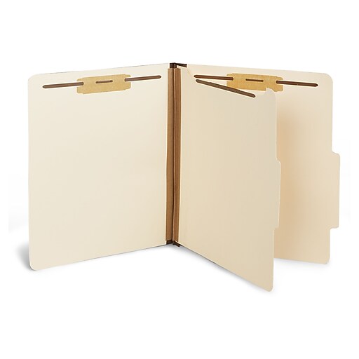 Staples® Classification Folder, 1Dividers, 1 3/4" Expansion, Letter