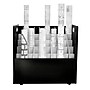 AdirOffice 50-Slot Mobile Roll File, Lockable, 28.5"H x 30"W x 15.75"D, Black (626-BLK-KIT1)~#|#~29E94766-9902-46B1-9149B5401AC873F0_sc7