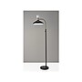 Adesso Patrick 61" Matte Black/Antique Brass Floor Lamp with Cone Shade (3759-01)~#|#~29EB5108-8D46-494E-81B89D82A5CFE366_sc7