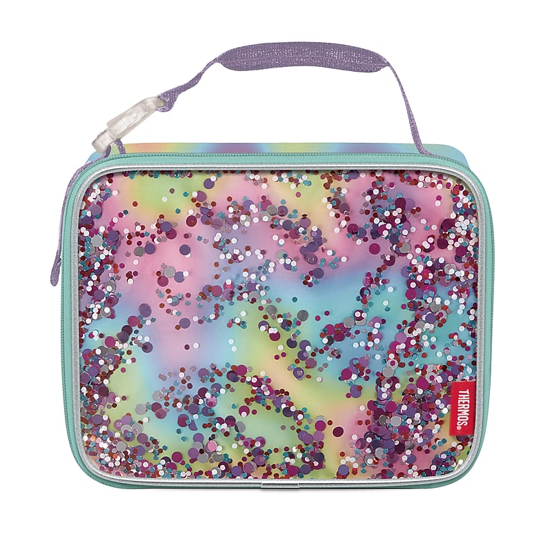 Thermos Kids Rainbow Cloud Pattern Insulated Lunch Bag, Multicolored (N226051006ST) image 1