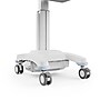 Luxor VitalPower Deluxe Mobile Medical Workstation with Full-Swivel Wheels, White (MCWS004)~#|#~29F63660-6993-4F35-BF59D18089912290_sc7