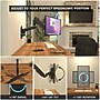 Mount-It! Heavy Duty Adjustable Monitor Wall Mount with Gas Spring Arm, 17" to 49", Holds 44 lbs., Black (MI-12009)~#|#~29F8F876-0572-4343-9A03D80C4C67920D_sc7
