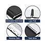 2024 AT-A-GLANCE DayMinder Premiere 8" x 11" Weekly Appointment Book Planner, Black (G520H-00-24)~#|#~29FEE28C-CC21-464B-8B8026966DDD9193_sc7