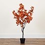 Nearly Natural 4' Autumn Smoky Maple Artificial Fall Tree (T4820)~#|#~2A03E55C-B513-488C-8EF4570D27D40F82_sc7