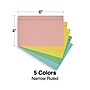 Staples 4" x 6" Index Cards, Lined, Assorted Colors, 300/Pack (TR51000)~#|#~2A054126-940F-49A7-B875D60CC1E52B69_sc7